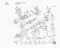 Fein BOP 6 (50/60Hz, 110/120V) spare parts