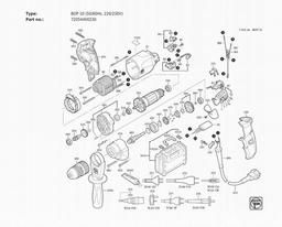 Fein BOP 10 (50/60Hz, 220/230V) spare parts
