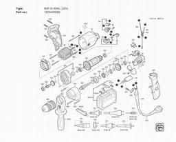 Fein BOP 10 (60Hz, 120V) spare parts