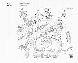 Fein BOP 10 (50Hz, 220V) spare parts