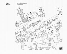 Fein BOP 10-2 (60Hz, 120V) spare parts