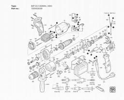 Fein BOP 10-2 (50/60Hz, 100V) spare parts