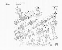 Fein BOP 13-2 (60Hz, 220V) spare parts