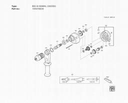 Fein BOS 16 (50/60Hz, 220/230V) spare parts