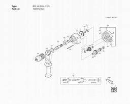 Fein BOS 16 (60Hz, 220V) spare parts