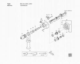Fein BOS 16-2 (50Hz, 230V) spare parts
