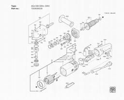 Fein ASzx 648 (50Hz, 230V) spare parts