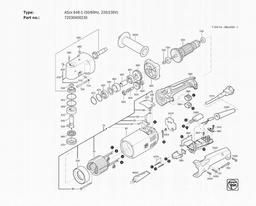 Fein ASzx 648-1 (50/60Hz, 220/230V) spare parts