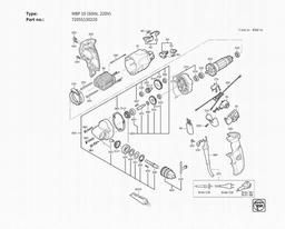Fein WBP 10 (50Hz, 220V) spare parts