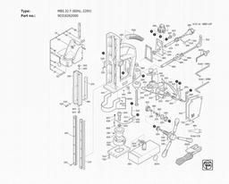Fein MBS 32 F (60Hz, 220V) spare parts
