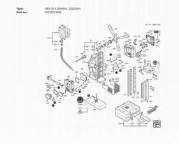 Fein MBS 16 X (50/60Hz, 220/230V) spare parts