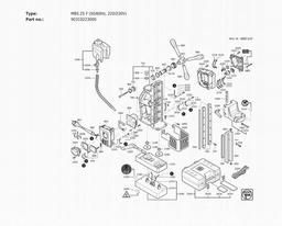 Fein MBS 25 F (50/60Hz, 220/230V) spare parts