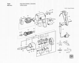 Fein ASge 636 (50/60Hz, 220/230V) spare parts