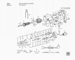 Fein ASse 636 (50/60Hz, 220/230V) spare parts
