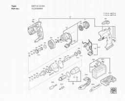 Fein ASCT 14 (14,4V) spare parts