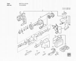 Fein ASCT 14 U (14,4V) spare parts