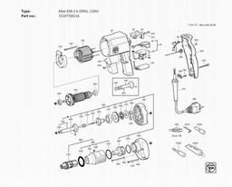 Fein ASse 636-2 b (50Hz, 110V) spare parts