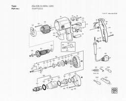 Fein ASse 636-2 b (60Hz, 110V) spare parts