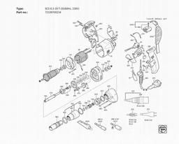 Fein SCS 6.3-19 T (50/60Hz, 230V) spare parts