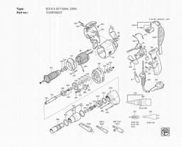 Fein SCS 6.3-19 T (50Hz, 230V) spare parts