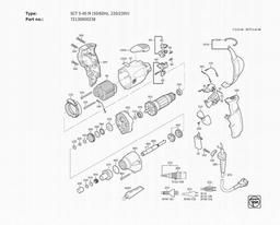 Fein SCT 5-40 M (50/60Hz, 220/230V) spare parts