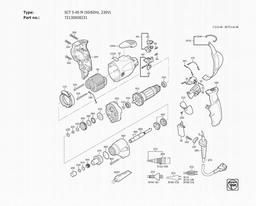 Fein SCT 5-40 M (50/60Hz, 230V) spare parts