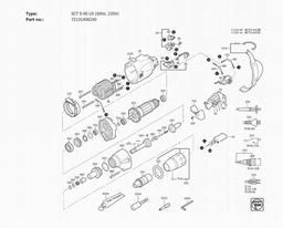 Fein SCT 5-40 UX (50Hz, 230V) spare parts