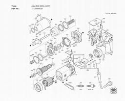 Fein ASbe 648 (60Hz, 220V) spare parts