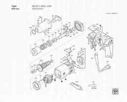 Fein ASb 647-1 (60Hz, 110V) spare parts