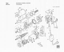Fein ASb 648-EC 2 (50/60Hz, 220/230V) spare parts