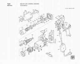 Fein ASb 647-1-EC 2 (50/60Hz, 220/230V) spare parts
