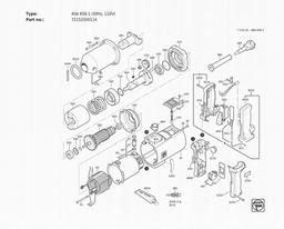 Fein ASb 658-1 (50Hz, 110V) spare parts