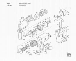 Fein ASbe 642 (50Hz, 230V) spare parts
