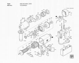 Fein ASbe 642 (60Hz, 220V) spare parts