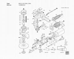 Fein WSS 12-125 (50Hz, 230V) spare parts