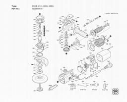 Fein WSS 6.5-115 (60Hz, 120V) spare parts