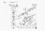 Fein WSG 11-125 RT (50Hz, 230V) spare parts
