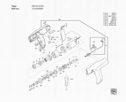 Fein ASM 9-6 (9,6V) spare parts