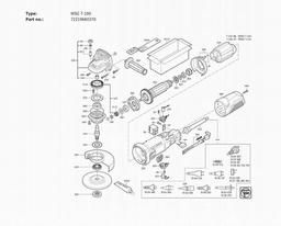 Fein WSG 7-100 spare parts