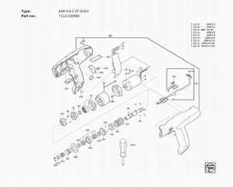 Fein ASM 9-6-2 ST (9,6V) spare parts