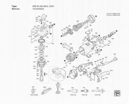 Fein WSB 20-180 (60Hz, 220V) spare parts