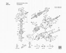 Fein WSB 20-230 (50Hz, 230V) spare parts