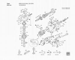 Fein WSB 20-230 (50Hz, 220-230V) spare parts