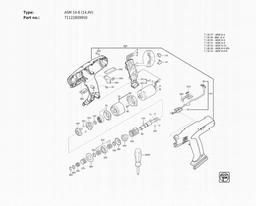 Fein ASM 14-6 (14,4V) spare parts