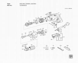 Fein AHSL 636 c (50/60Hz, 220/230V) spare parts