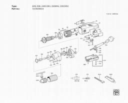 Fein AHSL 636 c AHSI 636 c (50/60Hz, 220/230V) spare parts