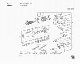 Fein MSh 636-1 (50Hz, 42V) spare parts