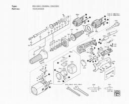 Fein MSh 648-1 (50/60Hz, 220/230V) spare parts