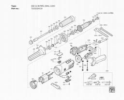 Fein GSZ 11-90 PERL (50Hz, 110V) spare parts