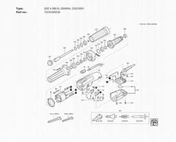 Fein GSZ 4-280 EL (50/60Hz, 220/230V) spare parts